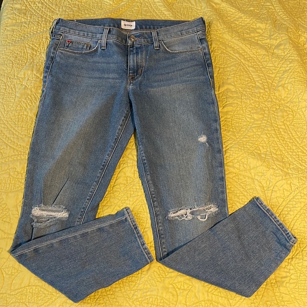 Hudson low rise jeans